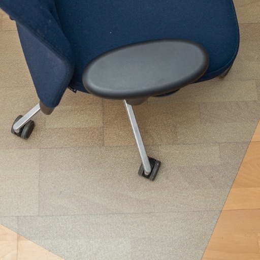 [D83257] Tappeto salvapavimenti 90x120cm Rettangolare in plastica riciclata