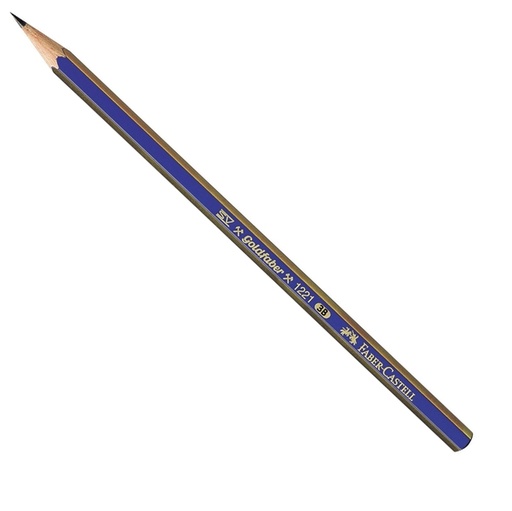 [D83261] MATITA GRAFITE GOLDFABER 1221 ESAGONALE FABER CASTELL 3B
