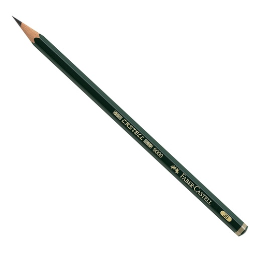 [D83264] MATITA GRAFITE CASTELL 9000 3B esagonale FABER CASTELL