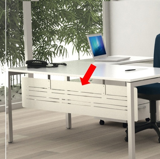 [D83384] Controventatura 128x30cm per scriv. L 140cm EASY Plus