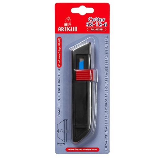 [D83493] Cutter SX-12-6 lama a rientro automatico Artiglio