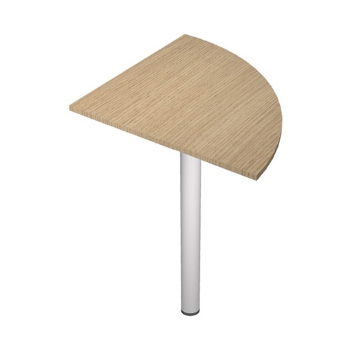 [D94463] ANGOLARE 90' rovere + GAMBA SUPPORTO x SCRIVANIE Agora' Basic