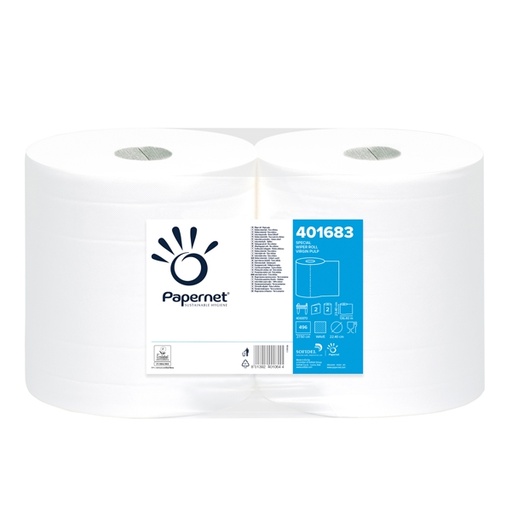 [D83674] Bobina asciugatutto goffrato Wave 500 strappi 27,5x23,5 -137mt