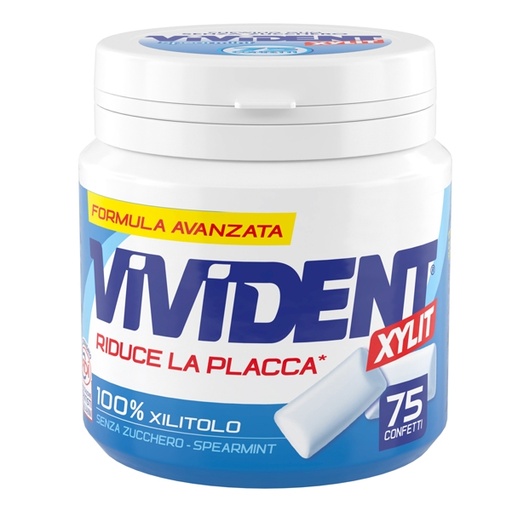 [D84659] Barattolo Vivident Xylit 75 confetti
