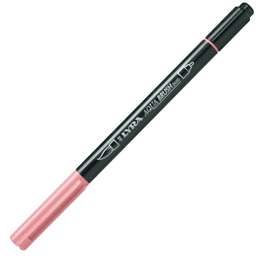 [D85040] Pennarello a 2 punte AQUA BRUSH DUO carminio rosa LYRA