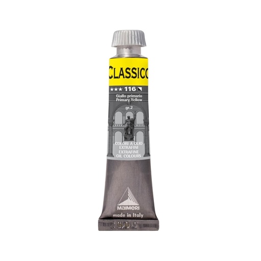 [D85066] Colore a olio extrafine 20ml giallo primario Maimeri