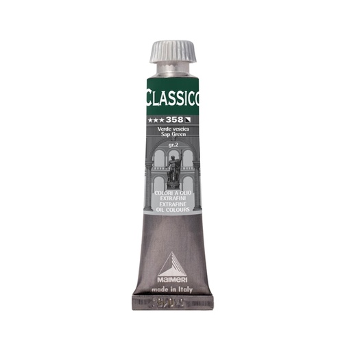 [D85080] Colore a olio extrafine 20ml verde vescica Maimeri