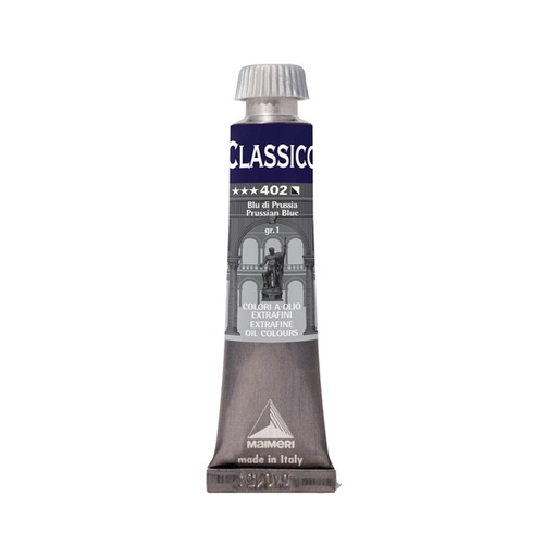[D85085] Colore a olio extrafine 20ml blu Prussia Maimeri