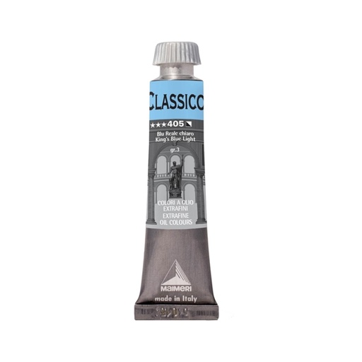 [D85086] Colore a olio extrafine 20ml blu reale chiaro Maimeri