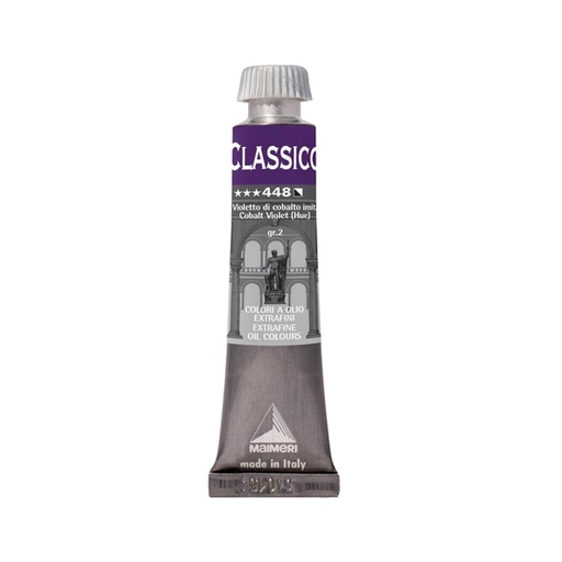 [D85089] Colore a olio extrafine 20ml violetto di cobalto imitazione Maimeri
