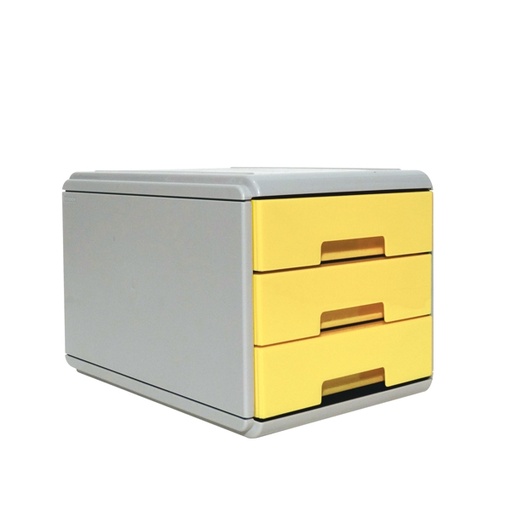[D85149] Mini cassettiera Keep Colour Pastel GIALLO Arda