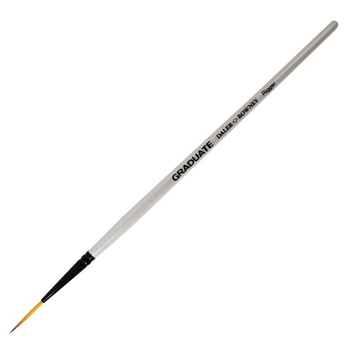 [D85395] Pennello sintetico Graduate Punta lunga n.3 Manico corto Daler Rowney