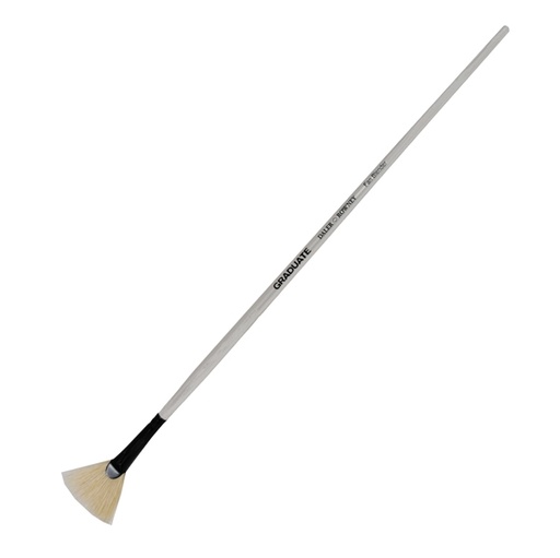 [D85410] Pennello sintetico Graduate ventaglio n.4 manico corto Daler Rowney