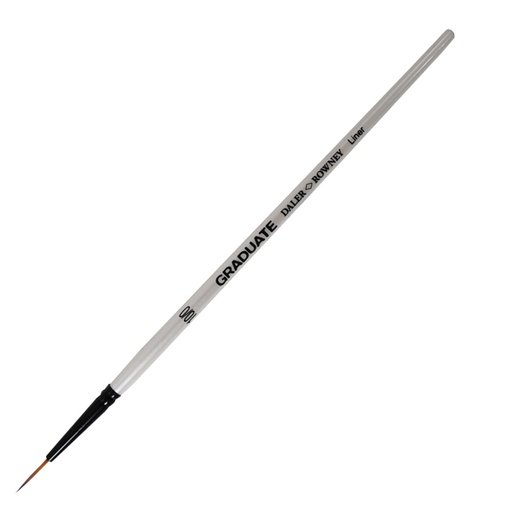 [D85416] Pennello sintetico Graduate Extra Fine n.10/0 manico corto Daler Rowney