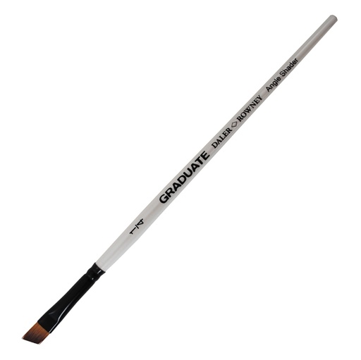 [D85426] Pennello sintetico Graduate angolare n.1/4 manico corto Daler Rowney
