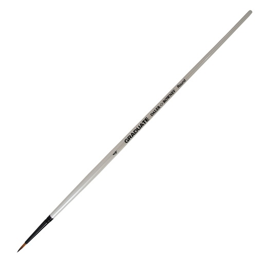 [D85436] Pennello sintetico tondo Graduate n.4 manico lungo Daler Rowney