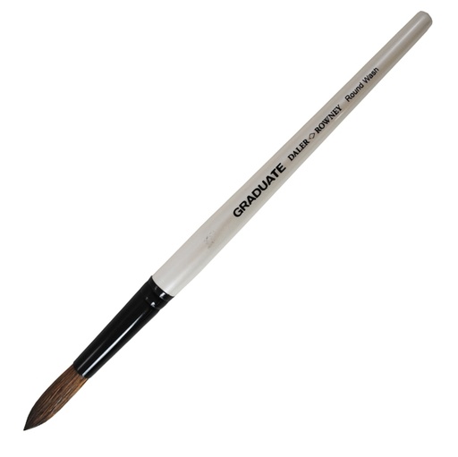 [D85451] Pennello pelo pony tondo Graduate n.26 manico corto Daler Rowney