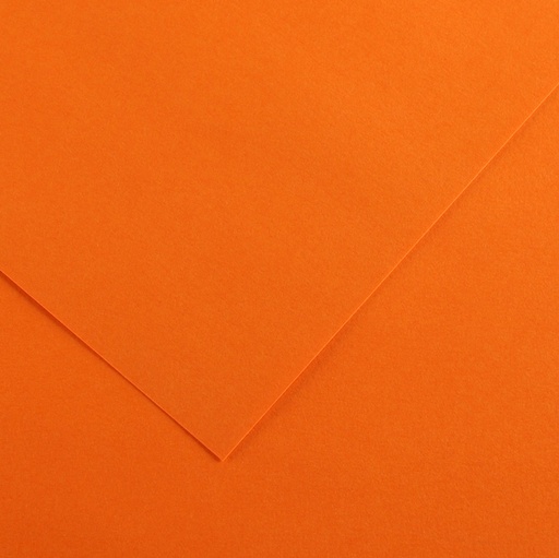 [D85571] Foglio COLORLINE 70x100 cm 220 gr. 09 Arancione