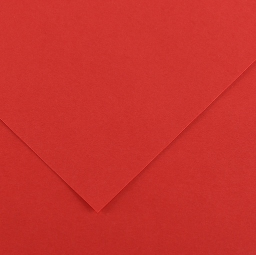 [D85575] Foglio COLORLINE 70x100 cm 220 gr. 15 Rosso