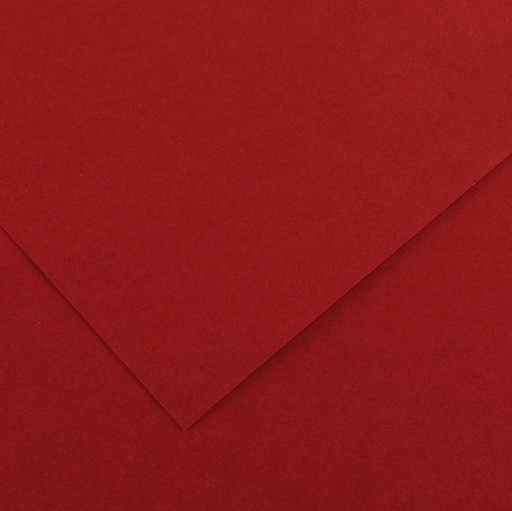 [D85576] Foglio COLORLINE 70x100 cm 220 gr. 16 Rosso granata