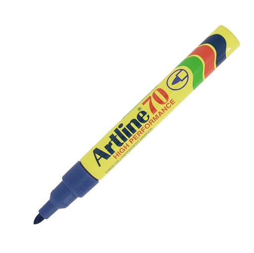 [D85753] Marcatore artline A 70 permanente punta tonda blu