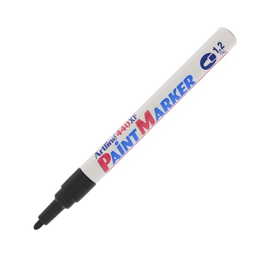 [D85765] Marcatore artline A 440 punta tonda fine a vernice nero