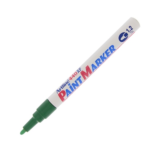 [D85767] Marcatore artline A 440 punta tonda fine a vernice verde