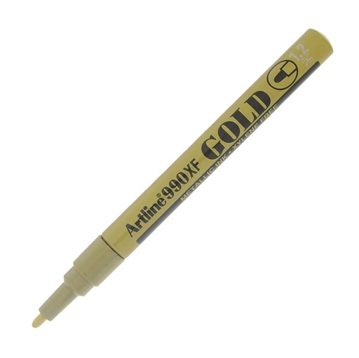 [D85773] Marcatore artline A 990 punta tonda fine a vernice oro