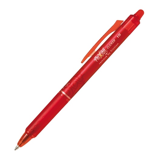 [D85900] Penna a sfera a scatto FRIXIONball CLICKER 1,0mm rosso PILOT