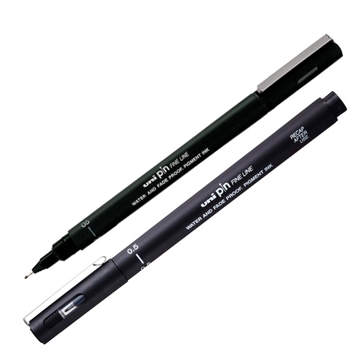 [D85911] Pin fineliner nero punta 0.5mm Uni Mitsubishi
