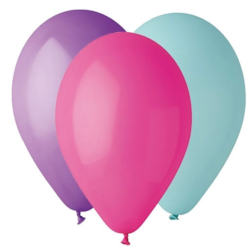 [D85930] Busta 16 palloncini in lattice diam.30cm colori assortiti Big Party