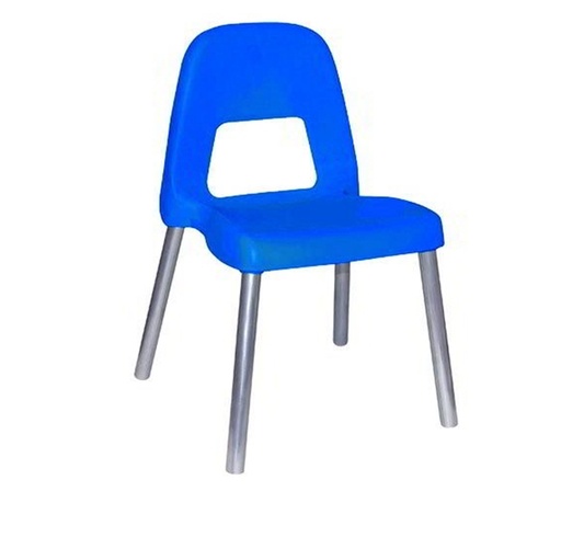 [D85992] Sedia per bambini Piuma H31cm blu CWR