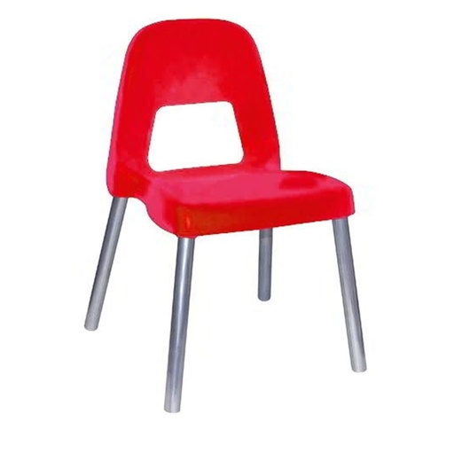[D85993] Sedia per bambini Piuma H35cm rosso CWR