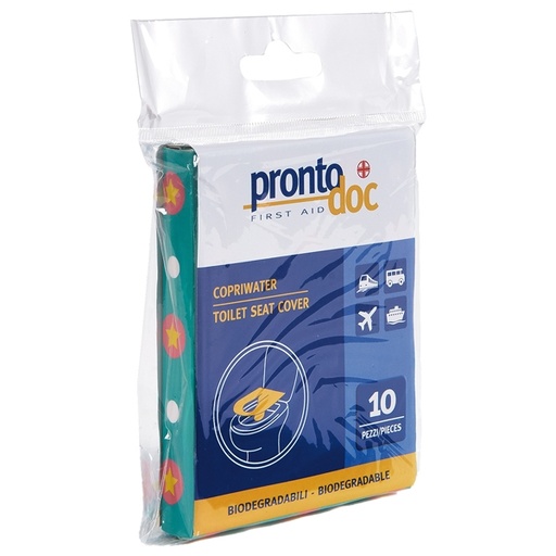 [D86218] Pocket da 10 copriwater biodegradabili ProntoDoc