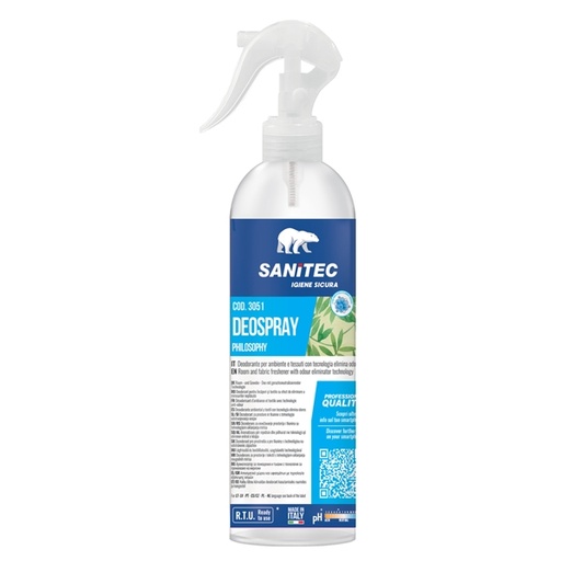 [D86253] Deo spray Muschio Bianco 300ml Sanitec