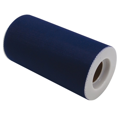 [D86272] Tulle in rotolo 12,5cmx25mt blu Big Party