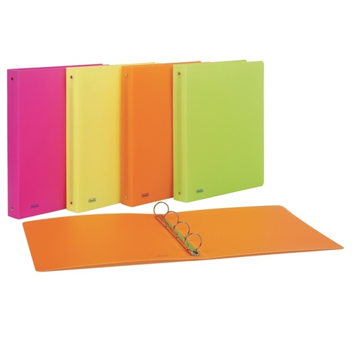 [D86327] Raccoglitore PPL 22x30mm 4R dorso 30 colori assortiti neon Favorit