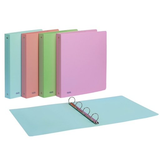 [D86333] Raccoglitore PPL PSTEL colori ass. 22x30mm 4R dorso 30 Favorit