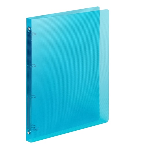[D86349] Raccoglitore Lumina 22X30 4 anelli tondi D15 PP blu Favorit