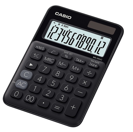 [D86552] Calcolatrice da tavolo MS-20UC nera Casio