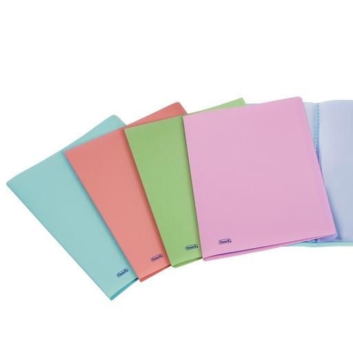 [D86568] Porta listini PSTEL 20 buste 22X30cm colori ass. Favorit