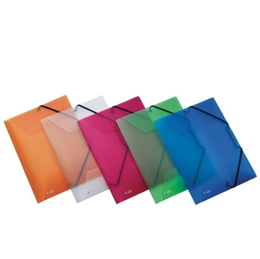 [D86572] Cartella 3L C/elastico colori ass. LUMINA 22X30 D0-3 Favorit