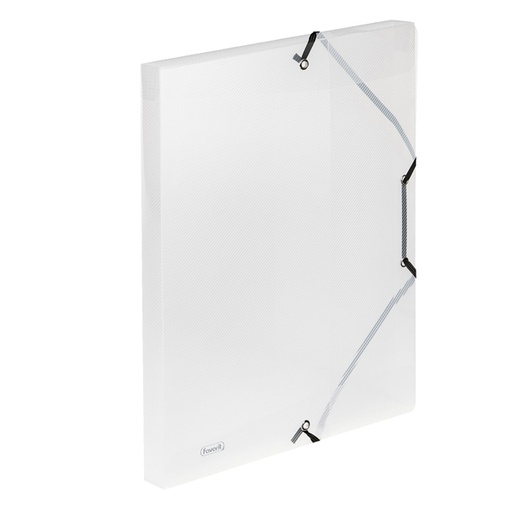 [D86577] Cartella 3L C/elastico trasparente LUMINA 24x32 D 2,5cm Favorit