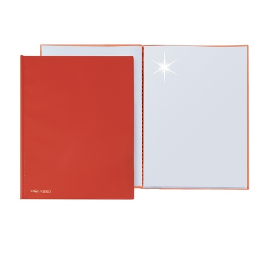 [D86609] Portalistini Asso rosso 50 buste 22x30cm SEI ROTA