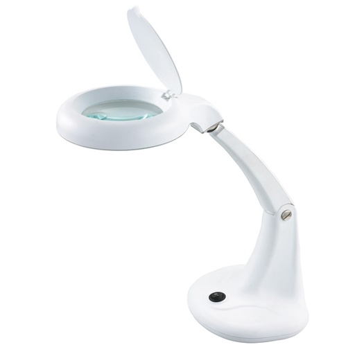 [D86623] Lampada MiniZoom LED 5,9W con lente di ingrandimento Unilux