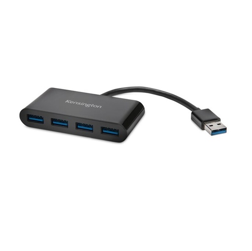 [D86639] Hub 4 porte USB 3.0 UH4000 - nero - Kensington