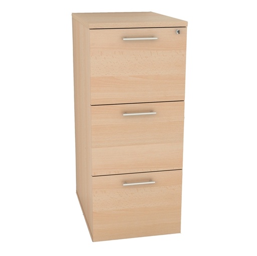 [D86718] Classificatore 3 CASSETTI per cartelle sosp. H107,2cm Faggio - Filing