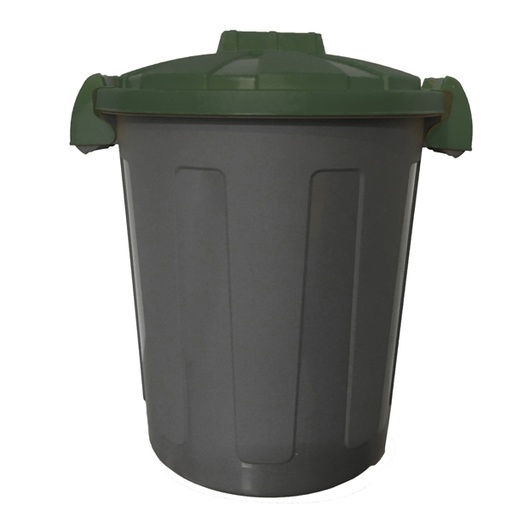 [D86742] Contenitore portarifiuti Dusty 25Lt c/coperchio verde