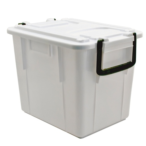 [D86752] Contenitore con coperchio 20Lt bianco Foodbox