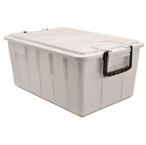 [D86753] Contenitore con coperchio 40Lt bianco Foodbox